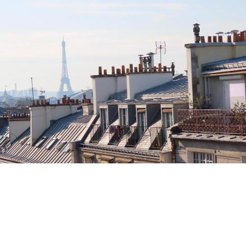 Loft avec vue sur Tour Eiffel