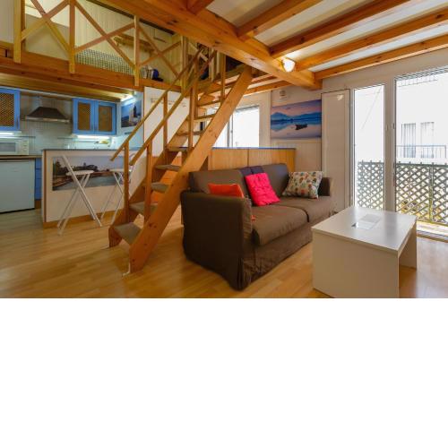 LOFT in traditional Casa Patio