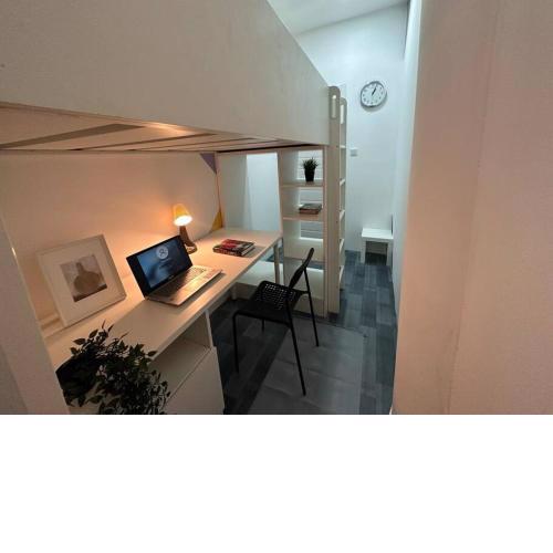 Loft Style Partition Room in Shared Apartment in Al Barsha 1 Near MOE Metro
