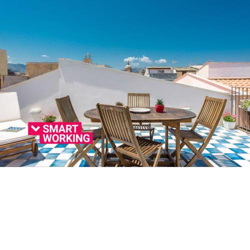 Loft with 2 Magic terraces in the city center