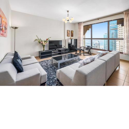 Lovely 2-bed condo in JBR - 5 mins from beach - Palm View!
