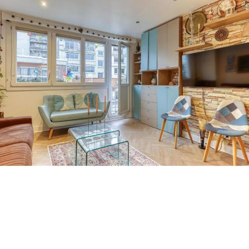 Lovely 2Bds flat with Balcony - Heart of 15 Paris