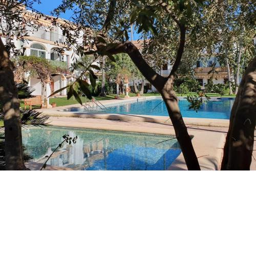 Lovely Apartment in Denia; El Patio