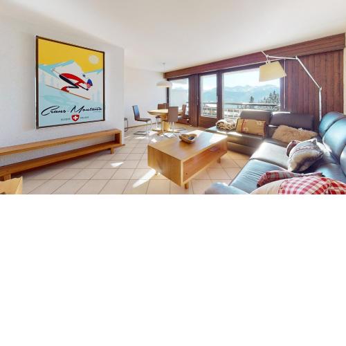 Lovely apartment with a view - accessible by skis