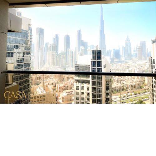 Lovely Big Studio W/ Burj Khalifa View in Downtown
