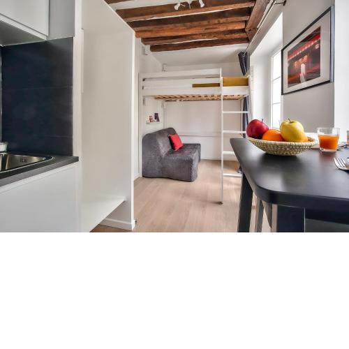 Lovely Mezzanine Studio in the Heart of Paris 3M