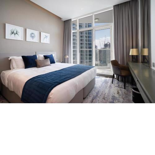 Luton Vacation Homes - Damac Maison Prive Studio, Canal View, Dubai - 16AB03