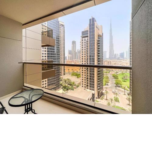 Luton Vacation Homes - Elite Downtown Residence Studio, Burj Khalifa View Dubai - 80AB3