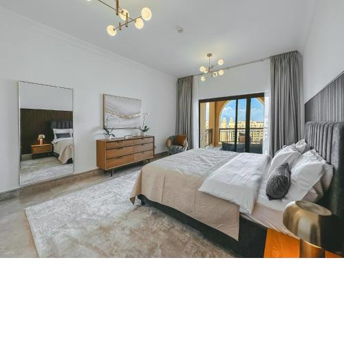 Luton Vacation Homes - Luxury & Spacious 1BR North Residence Fairmont , Palm Jumeirah - 90AB3