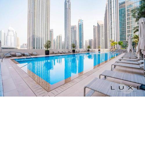 Luxe - Stylish 1 Bedroom Near Burj Khalifa