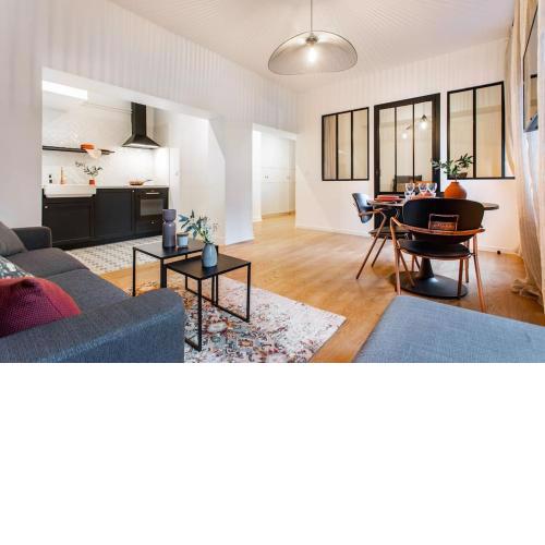 Luxuous loft in the jourdains'village-Imhost
