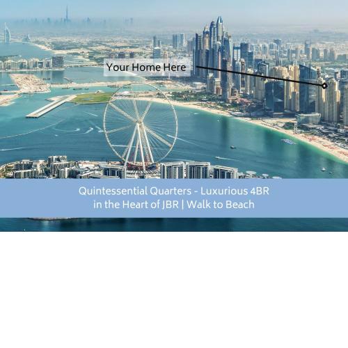 Luxurious 4BR in the Heart of JBR - Walk to Beach