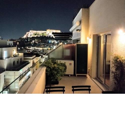 Luxurius loft apartment with spectacular Acropolis view