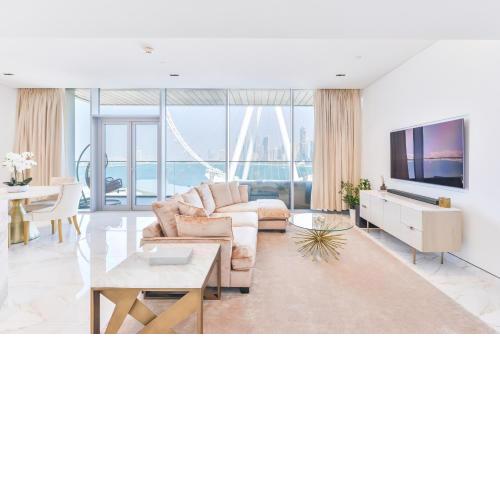 Luxury 2 BR Beachfront Apt w stunning sea view