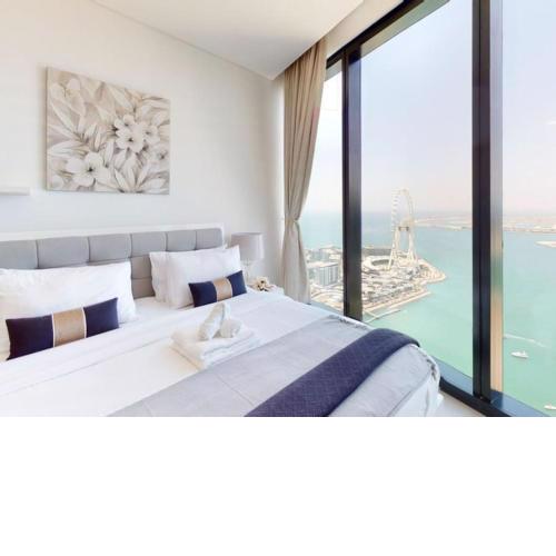 Luxury 2BR Sea & Full Ain Views High Floor