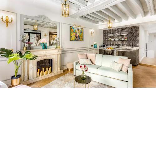 Luxury 4 bedroom 3 bathroom Aristocratic apartment - Louvre