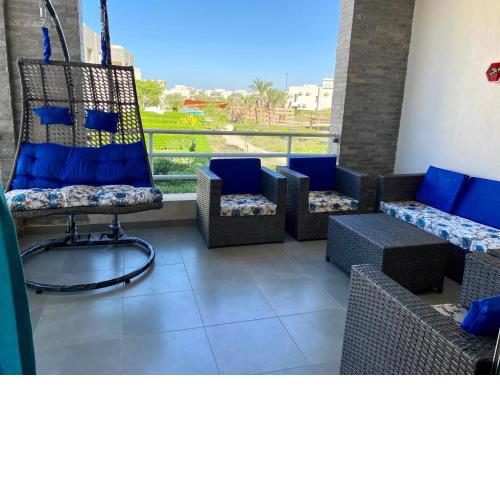 Luxury Amwaj Chalet Family Getaway in North Coast-Double View