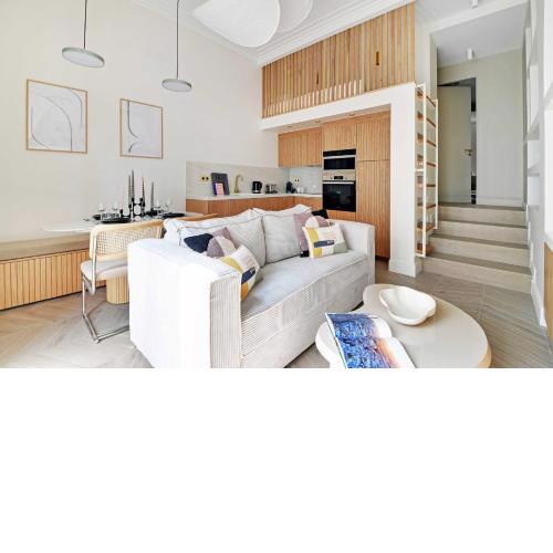 Luxury apartment 5P1BR - Square des Batignolles