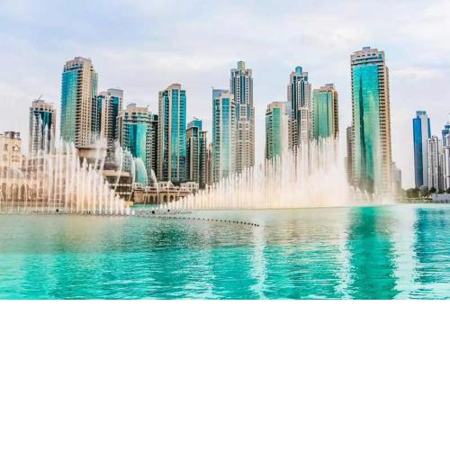 Luxury Apartment Facing Burj Khalfa