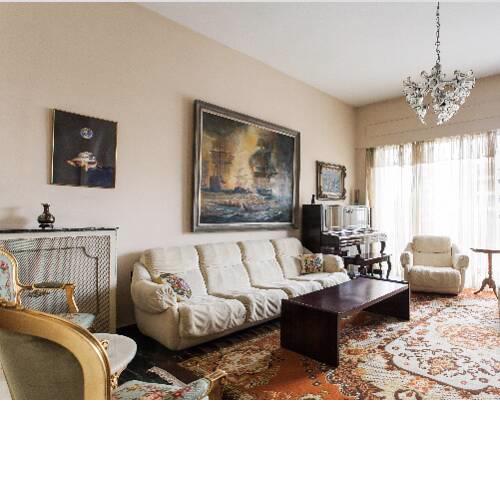 luxury apartment next to metro station at Holargos