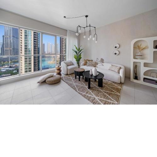 Luxury Apartment with Burj Khalifa View in Downtown