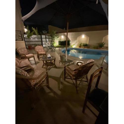 Luxury apartment with private swimming pool and private garden