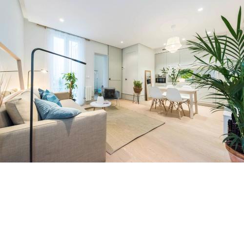 Luxury appartment at a newly refurbished building with patio at Madrid heart