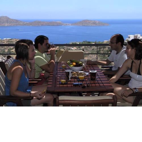 Luxury Crete Villa One Bedroom Villa Private Pool Sea Views Elounda