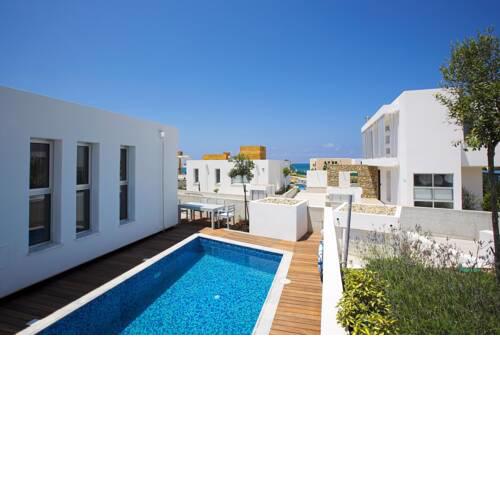 Luxury Cyprus Villa Marine Villa Private Pool Sea Front 1 BDR Paphos
