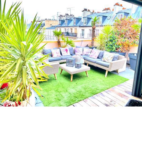 LUXURY FLAT WITH ROOFTOP TERRACE - Paris 18