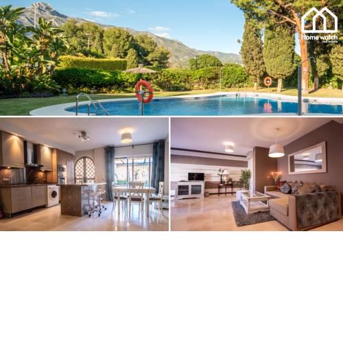 Luxury holiday apartment in Golden Mile Marbella close to Puerto Banus