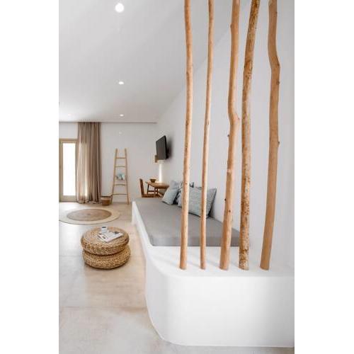 Luxury Milos Apartment Superior Suite 1 Bedroom Well Furnished Interior Adamanta