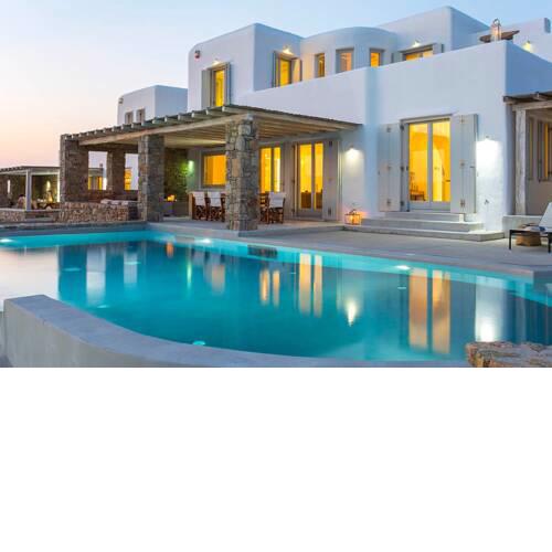 Luxury Mykonos Dreamlike Villa 2 Private Pool Sleeps 10 4 Bedrooms 4 Bathrooms Ornos