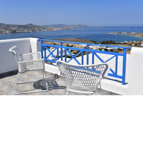 Luxury Paros Villa Sea View Beautiful Balcony 1 Bedroom Parikia