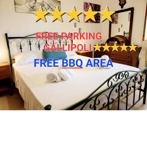 luxury pleasure in Gallipoli with bbq e netflix