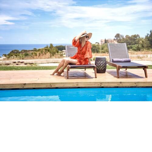Luxury Rhodes Villa Amel Villa Sea View Private Swimming Pool 4 BDR Kalithea