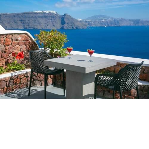 Luxury Santorini Villa Aurora Grace Villa Indoor Plunge Pool Caldera View 1 BDR Oia