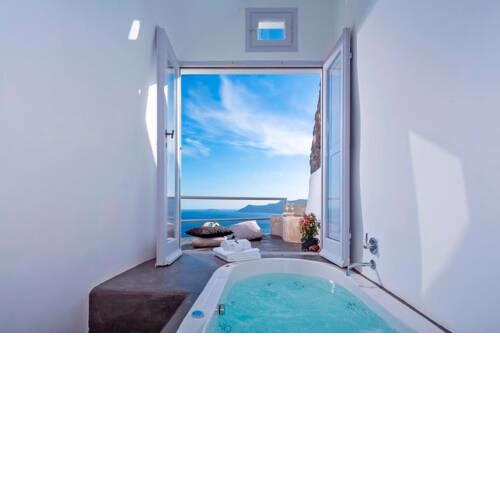 Luxury Santorini Villa Secret Escape Villa Private Pool Sea Caldera View 2 BDR Oia