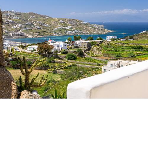 Luxury Villa Thalia in Mykonos Private Pool Sleeps 12 5 Bedrooms 6 Bathrooms Agios Lazaros