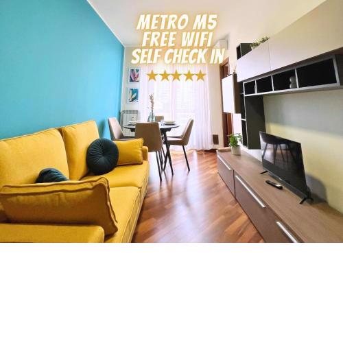M5 Cenisio Suite • Metro, Free Wi-Fi, Netflix