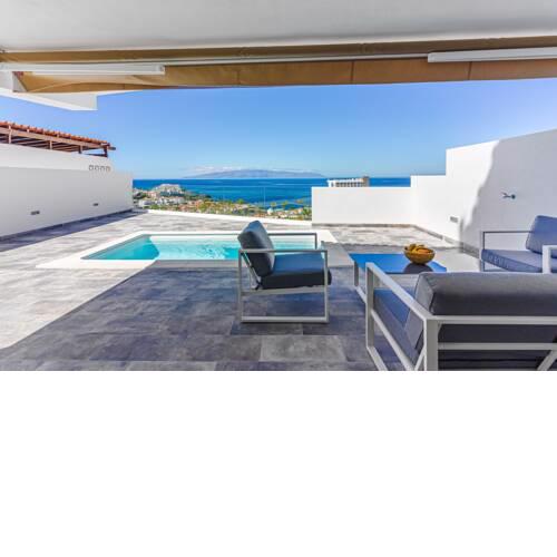 Magnífico Bungalow con Vista Panorámica y Piscina Privada