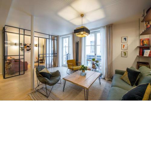 Magnifique appartement central 3 chambres / 3 BDR