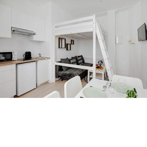 Magnifique Studio 1BR/4P - Guy Moquet / Brochant