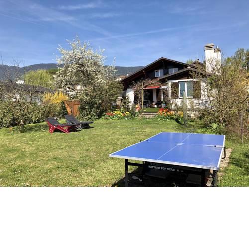 Maison au bord du lac