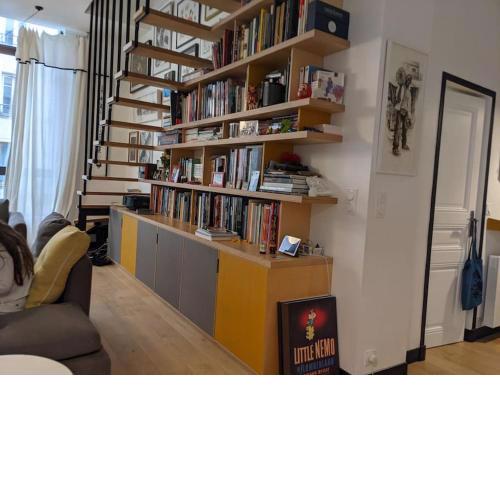 Maison loft rue de Belleville