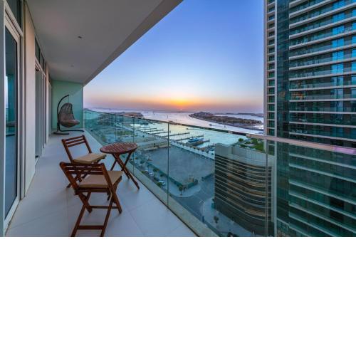 Maison Privee - Stylish 2BR apt in Emaar Beachfront with stunning sea views