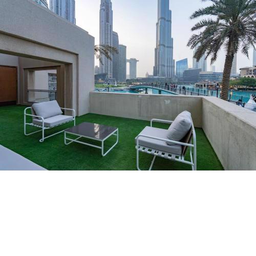 Majestic Duplex Villa with Burj Khalifa view in Downtown Dubai