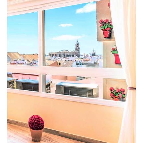 Malaga Centre Apartment with Parking