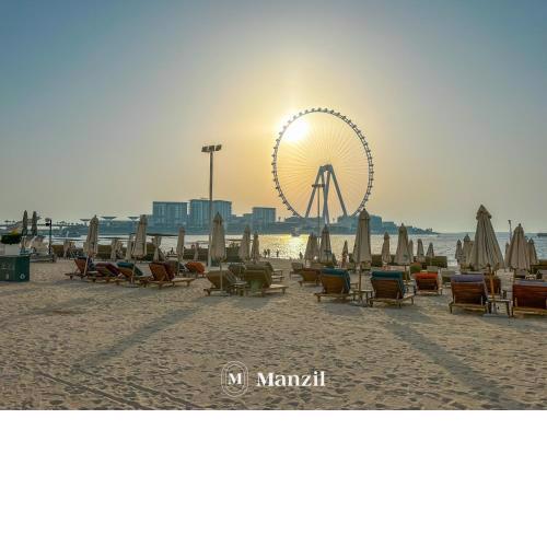 Manzil - Lavish 3BR in JBR with Sea Views and 5 min walk to beach