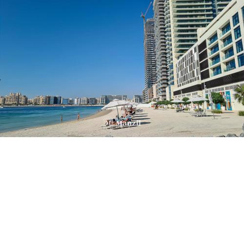 Manzil - Lux 1BR in Beach Vista with Private Beach, Near Dubai Harbour